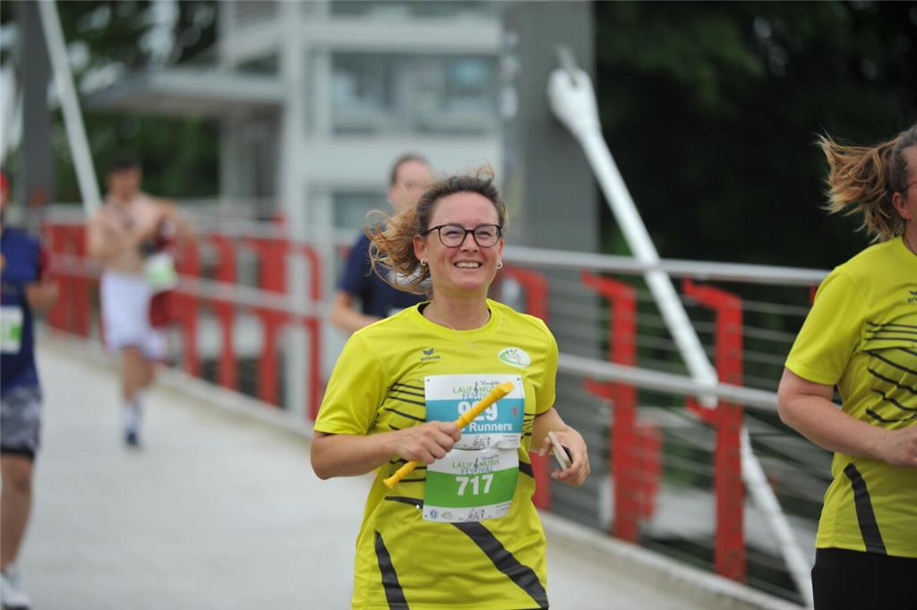 Beim 19. Lauf- und Musikfestival in Harsefeld gingen über 1200 Läuferinnen und L...