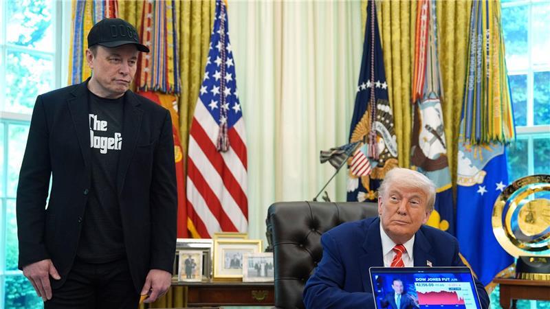 Beim Abschied im Weißen Haus zollten sich Trump und Musk noch gegenseitig Respekt. (Archivbild)