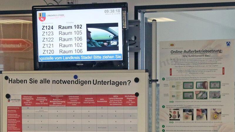 Beim Besuch in der Zulassungsstelle erlebten Bürger dann die böse Überraschung.