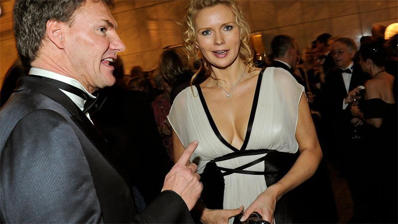 Aus Liebe wird Freundschaft - Ferres und Maschmeyer getrennt Beim Bundespresseball im Jahr 2009 hatte das Paar einen seiner ersten öffentlichen gemeinsamen Auftritte. (Archivbild)