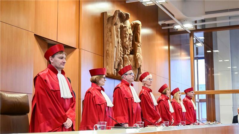 Stoppt Karlsruhe noch die Bundestag-Sondersitzungen? Beim Bundesverfassungsgericht waren mehrere Klagen gegen die Bundestag-Sondersitzungen eingegangen. (Archivbild)