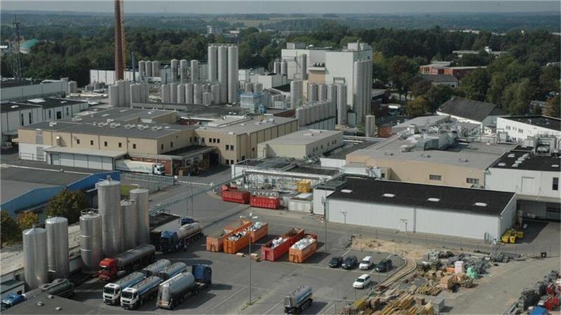 Beim Deutschen Milchkontor steht am Montag für einige Stunden die Produktion still.Foto: Archiv