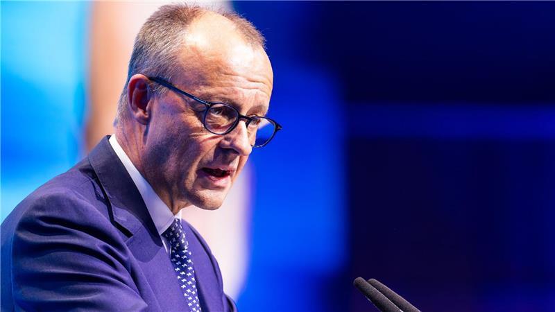 Beim Deutschlandtag der Jungen Union blies Kanzler Friedrich Merz (CDU) der Wind ins Gesicht. (Archivfoto)