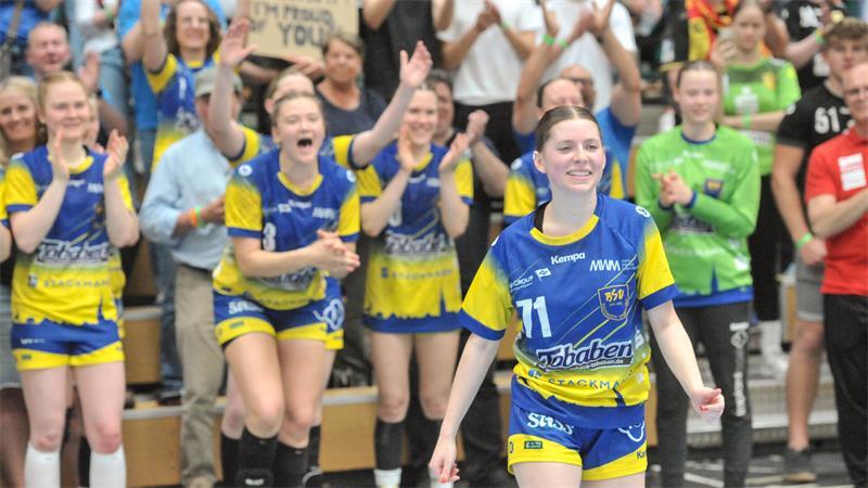 Die jüngste Position im BSV-Kader: Frey und Mews wollen hoch hinaus Beim Final Four in Buxtehude wurde Lilli Frey als beste Torschützin ausgezeichnet.