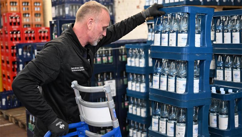 Beim Mineralwasser drohen keine Engpässe.