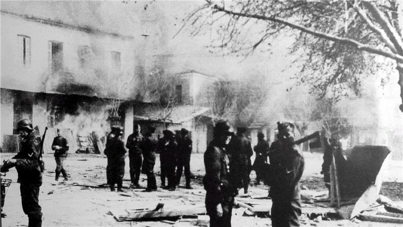 Beim NS-Massaker von Distomo vom 10. Juni 1944 wurden mehr als 200 Menschen getötet. (Archivbild)