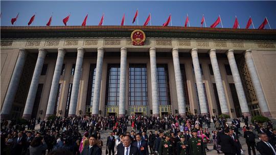 Beim Nationalen Volkskongress wird der Fünfjahresplan vorgestellt. (Symbolbild) 