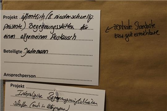 Beim Netzwerktreffen zu „Buxtehude 2035“ wurde besonders häufig der Wunsch nach mehr Begegnung geäußert. Foto: Frank
