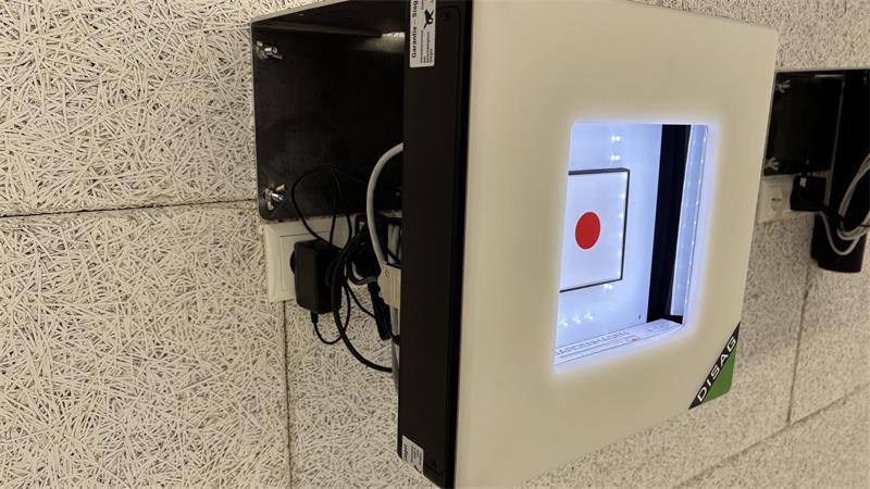 Beim Schießstand setzen die Horneburger Schützen auf modernste Trainingstechnik, wie hier mit einem Laser-Ziel.