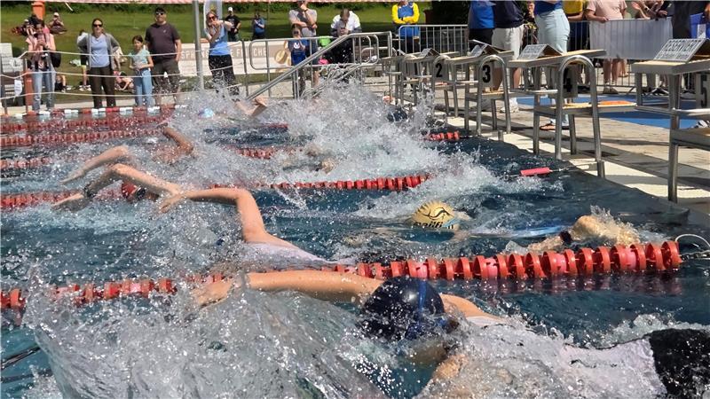 Beim Swim & Run setzten sich einige BSV-Talente durch.