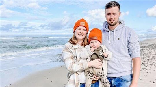 Beim Urlaub in Sankt Peter-Ording konnten Berit, Marcel und Theo Bursky durchschnaufen und den Alltag hinter sich lassen.