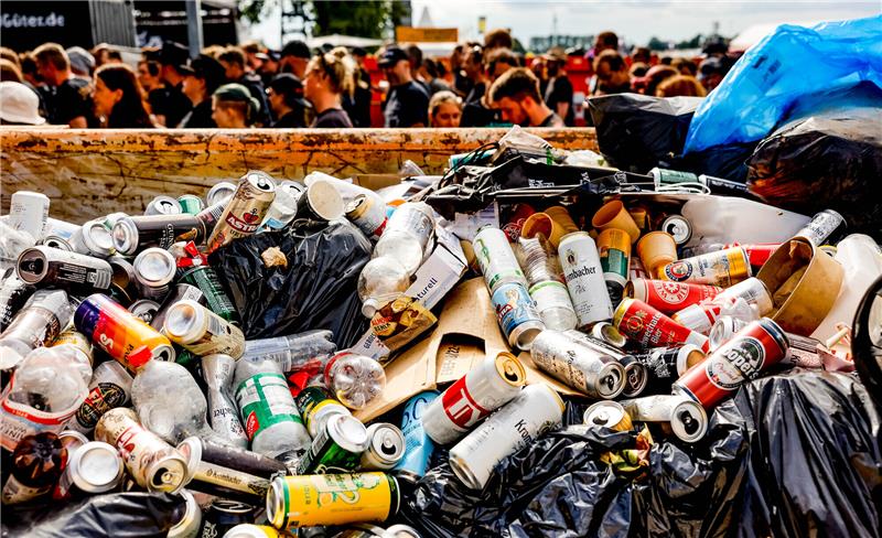 Beim Wacken-Festival wird von den Metalheads in der Regel aufgeräumt. Foto: dpa
