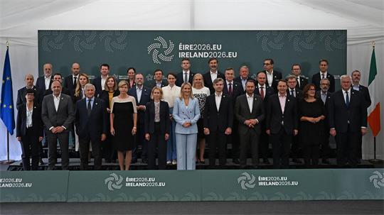 Beim informellen Treffen der Außenminister der EU-Staaten in Irland gab es gute Neuigkeiten für die Ukraine.