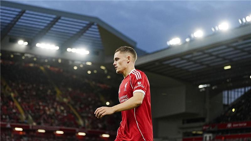 Anfield-Debüt: Viel Lob und Applaus für Wirtz Bekam bei seiner Auswechslung viel Applaus: Florian Wirtz