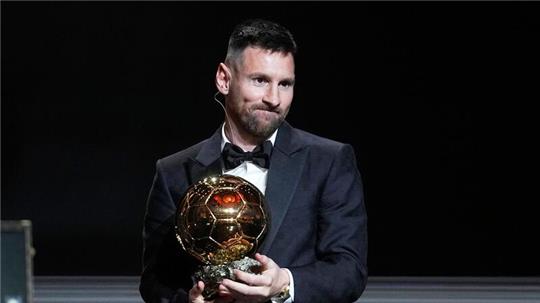 Bekam zum achten Mal den Ballon d’Or: Weltmeister Lionel Messi.