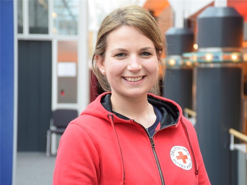 Beke Cordes vom DRK organisiert die Impfaktion im Landkreis. Foto: Strüning