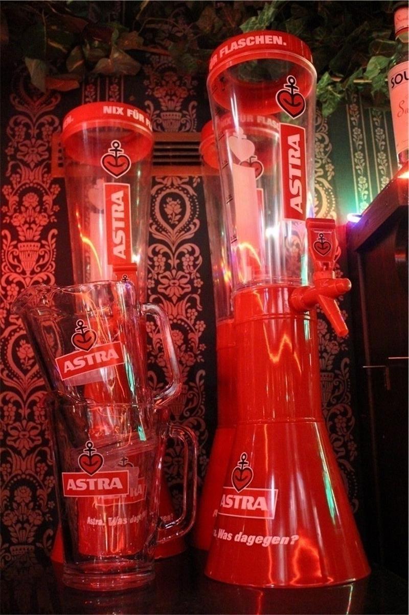 Beliebt: der „ Astra-Tower “ zum Selberzapfen.