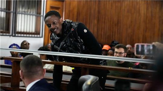 Bellarmine Mugabe vor dem Amtsgericht Alexandra in Johannesburg. 