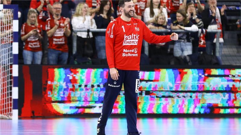 Benjamin Buric und die SG Flensburg-Handewitt waren in Frankreich gefordert. (Archivbild)