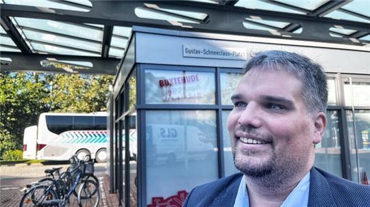 Benjamin Koch-Böhnke, Fraktionsvorsitzender der Linken im Kreistag und im Stadtrat Buxtehude.