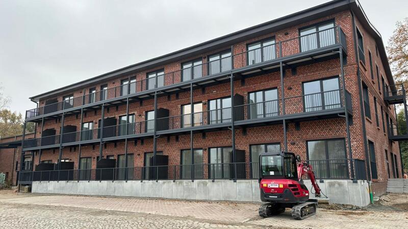 Dollerner Nussfabrik: Wohnen am Bahnhof hat seinen Preis Bereits 12 der 35 neu geschaffenen Wohneinheiten sind vermietet.