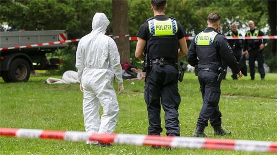 Bereits am 15. Juni 2026 war vor der Drogenhilfeeinrichtung in Hamburg-Harburg einem Mann ins Bein geschossen worden. (Archivbild)