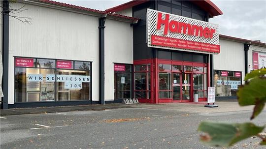 Bereits im Herbst 2025 kündigte der Hammer-Markt in Stade sein Aus aus. (Archivbild)