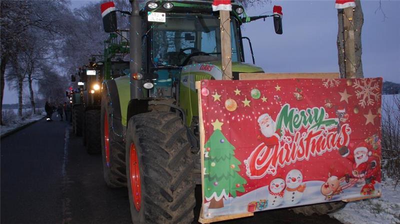 Bereits seit mehreren Jahren findet die Lichterfahrt durch Ahlerstedt statt. (Archivbild)