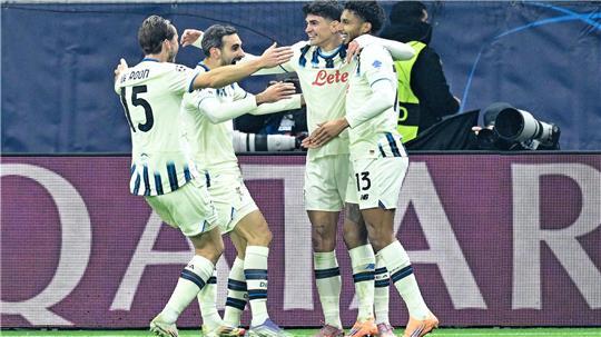 Bergamo bejubelt das zweite Tor.