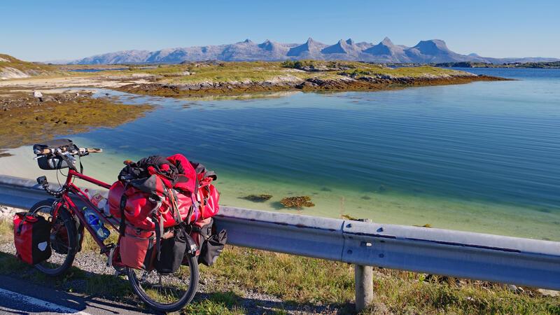 Globetrotter präsentiert seine Multivisionsshow in Buxtehude Berge, Fahrrad und Meer: Blick auf die sieben Schwestern.