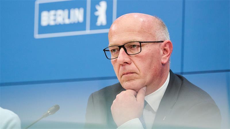 Richtungswahl in Berlin: Übernimmt die Linke das Rathaus? Berlins Regierender Bürgermeister Kai Wegner (CDU) tritt nicht noch einmal als Spitzenkandidat an. (Archivbild)