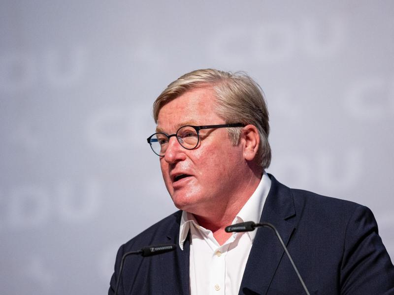 Bernd Althusmann (CDU), Wirtschaftsminister von Niedersachsen. Foto: Moritz Frankenberg/dpa/Archivbild