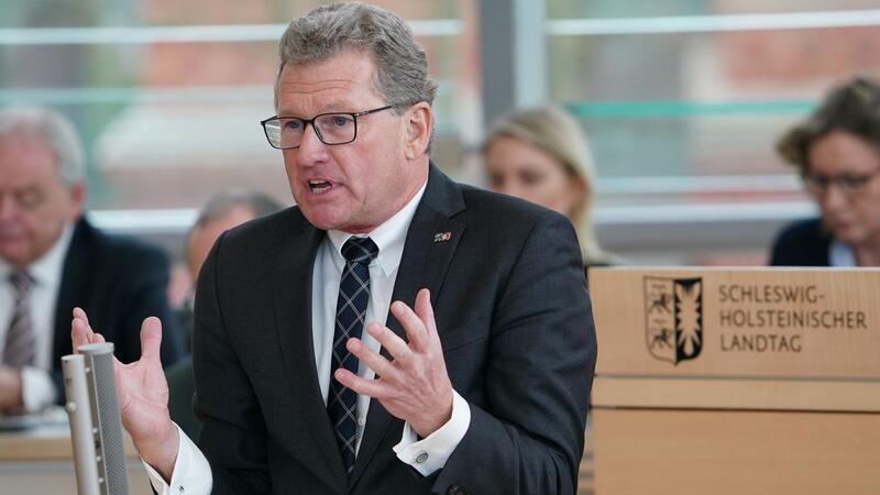 Bernd Buchholz bezweifelt eine Rückzahlung der Wandelanleihe durch Northvolt. (Archivbild)