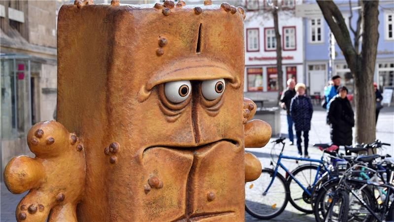 Bernd das Brot hat einen Auftritt im US-Fernsehen. (Archivbild) 