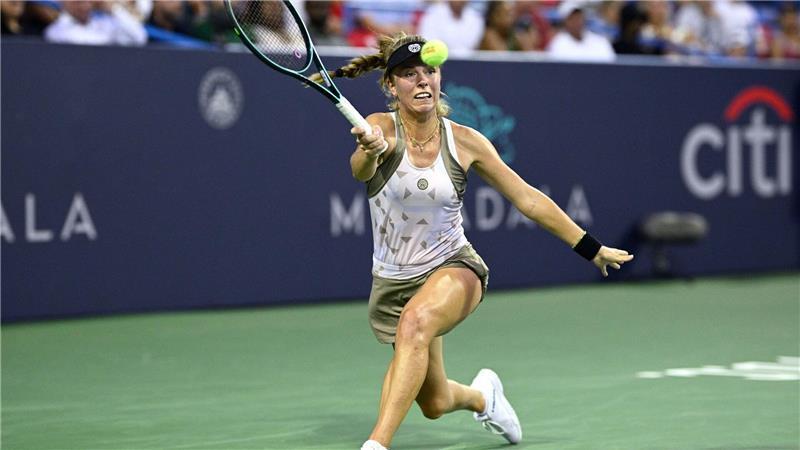 Comeback mit 45: Venus Williams im Achtelfinale gestoppt Besiegte die 45-Jährige deutlich: Magdalena Frech.