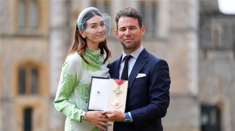 Besondere Ehre: Mark Cavendish wurde zum Ritter geschlagen.