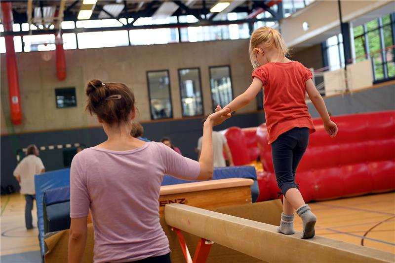 Vereine beklagen Mitgliederschwund im Verlauf der Pandemie Besonders im Kleinkindalter bekommen die Sportvereine immer weniger Anmeldungen. Foto: dpa
