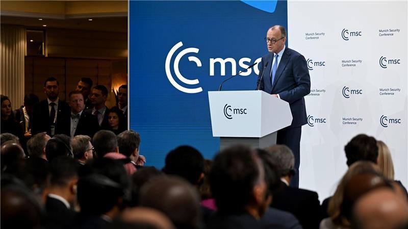 Bestätigt Gespräche über europäische nukleare Abschreckung: Bundeskanzler Friedrich Merz.