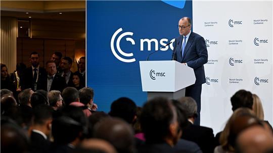 Bestätigt Gespräche über europäische nukleare Abschreckung: Bundeskanzler Friedrich Merz.