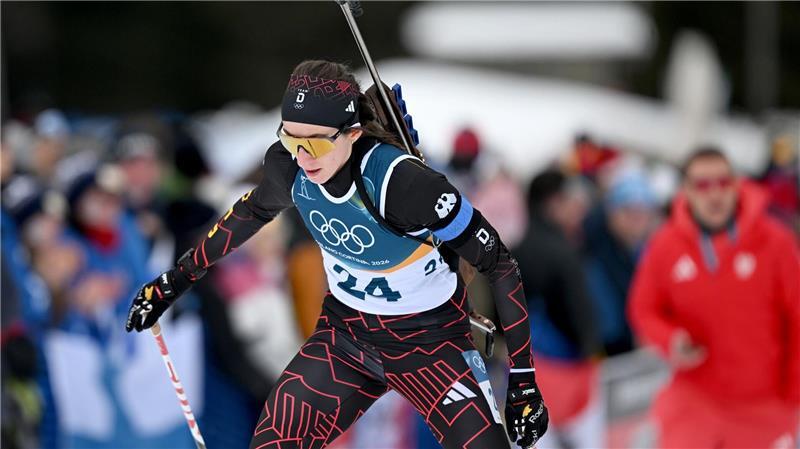 Beste Deutsche im Einzel: Vanessa Voigt.