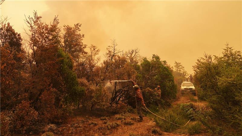 Betroffen sind Teile der Provinzen Chubut, La Pampa, Neuquén und Río Negro. 