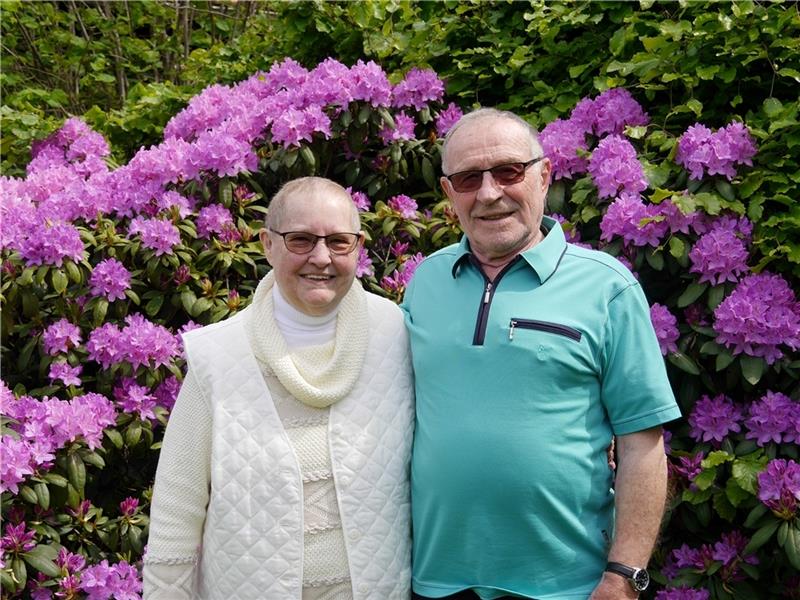 Beverly und Gerhard Starzonek leben in Heinbockel und feiern heute ihren 60. Hochzeitstag . Foto: Umland