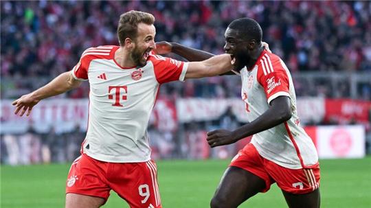 Bewies einmal mehr seine Torjäger-Qualitäten: Bayerns Harry Kane (l).