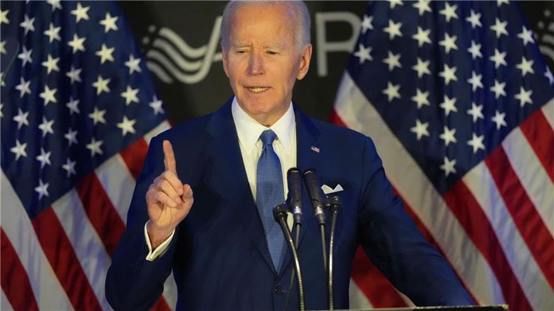 Biden: Das Land war noch nie so gespalten Biden sieht starke Spaltung