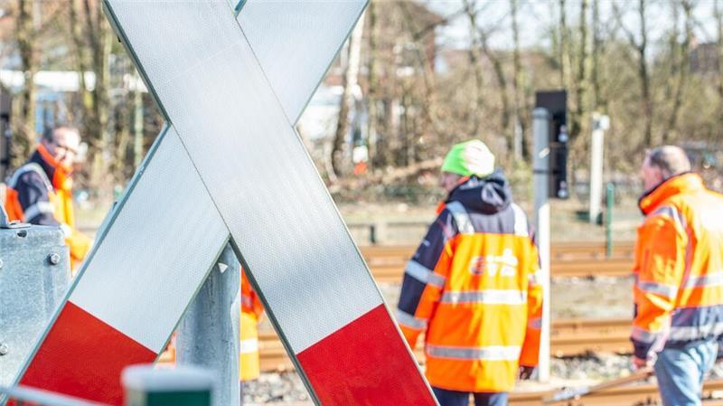 Bauarbeiten: EVB-Strecke gesperrt