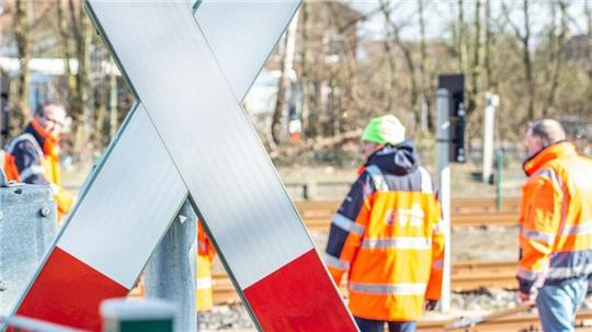 Bauarbeiten: EVB-Strecke gesperrt