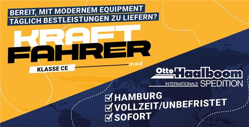 Jetzt LKW-Fahrer (m/w/d) in Hamburg werden