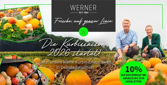 DIE KÜRBISSAISON 2026 STARTET – Jetzt unsere kleine Kürbis-Erlebniswelt besuchen!