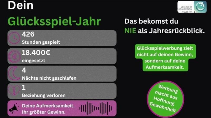 Aktionstag Glücksspielsucht: Suchtmittel Glücksspiel - Massive Werbung, wenig Schutz! Aktionstag Glücksspielsucht: Suchtmittel Glücksspiel - Massive Werbung, wenig Schutz!