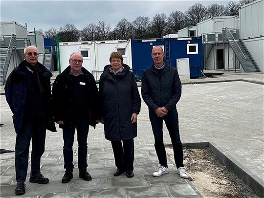 Neue Flüchtlingsunterkunft in Harburg eröffnet